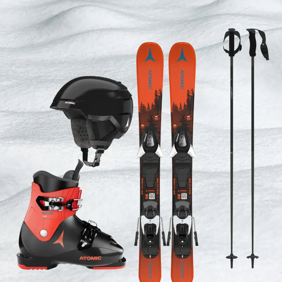 Alquiler de esquís Cerro Castor - Esquí / Niños / Equipo Completo - Caranva