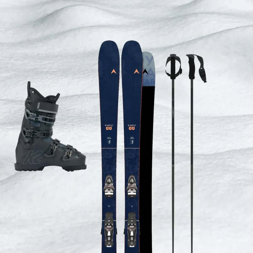 Alquiler Esquís Saint Moritz - Esquí / Avanzado / Equipo Completo -CaranvaSports - temporada 2026