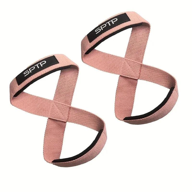 Sangles Gym Figure 8 — Poignets de Préhension Haltérophilie et Crossfit