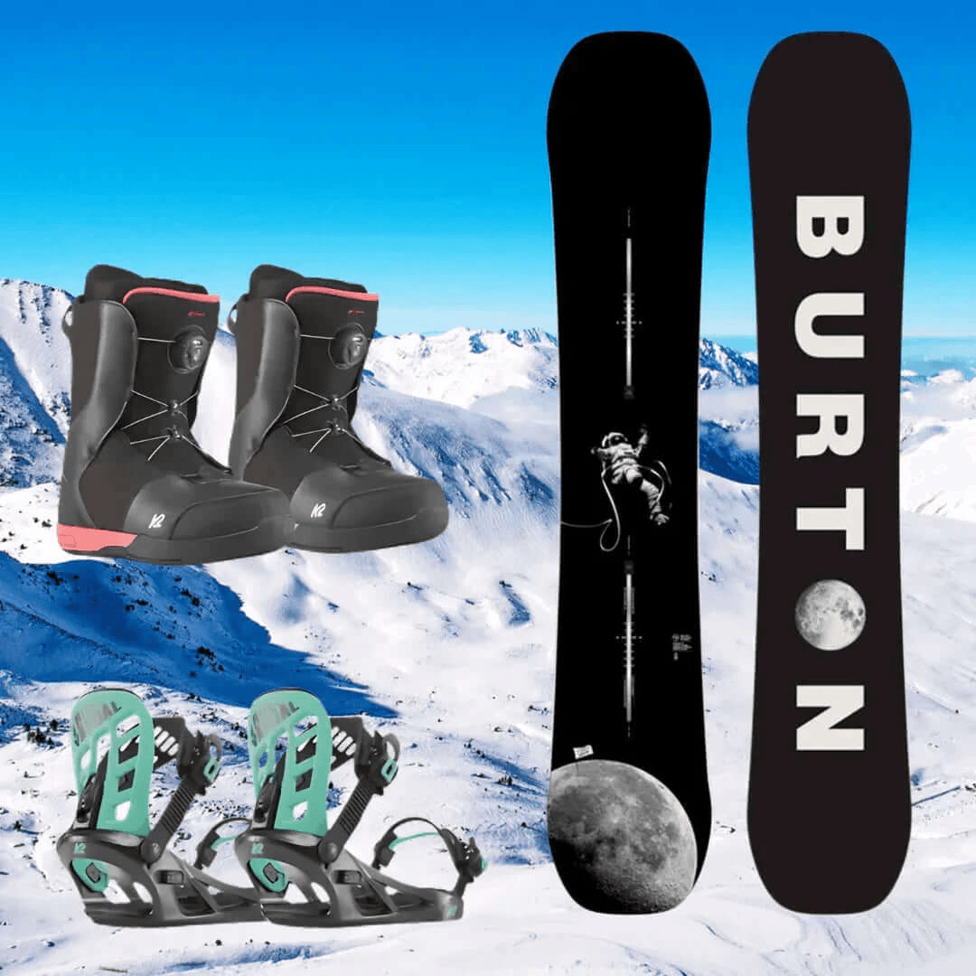 Alquiler Esquís Encamp - Funicamp Grandvalira - SnowBoard / Avanzado / Completo -CaranvaSports - temporada 2026