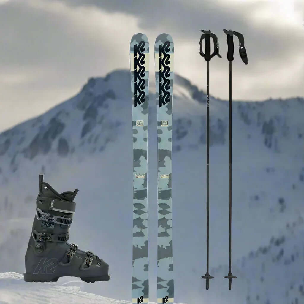 Alquiler Esquís Santiago Chile - Esquí / Intermedio / Equipo Completo -CaranvaSports - temporada 2026