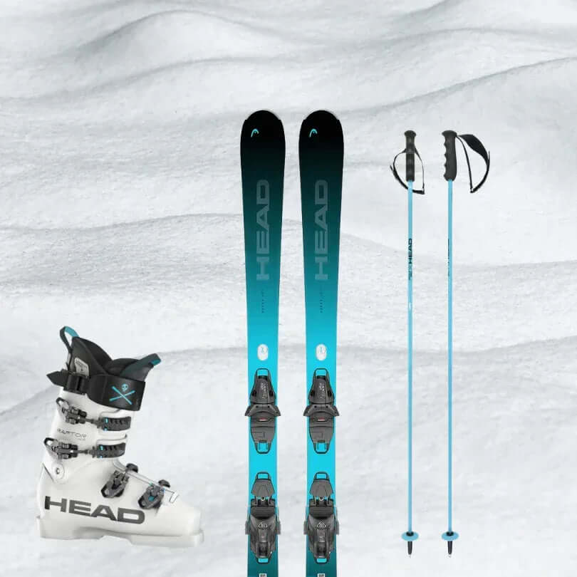 Alquiler Esquís La Parva - Esquí / Intermedio / Equipo Completo -CaranvaSports - temporada 2026