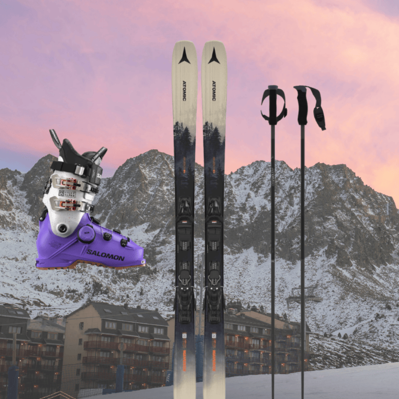 Location de skis à Cerro Catedral, Bariloche
