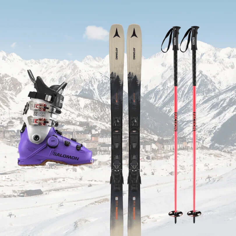 Location de ski Alpe d'Huez - Ski / Bronze / Équipement complet - Caranva