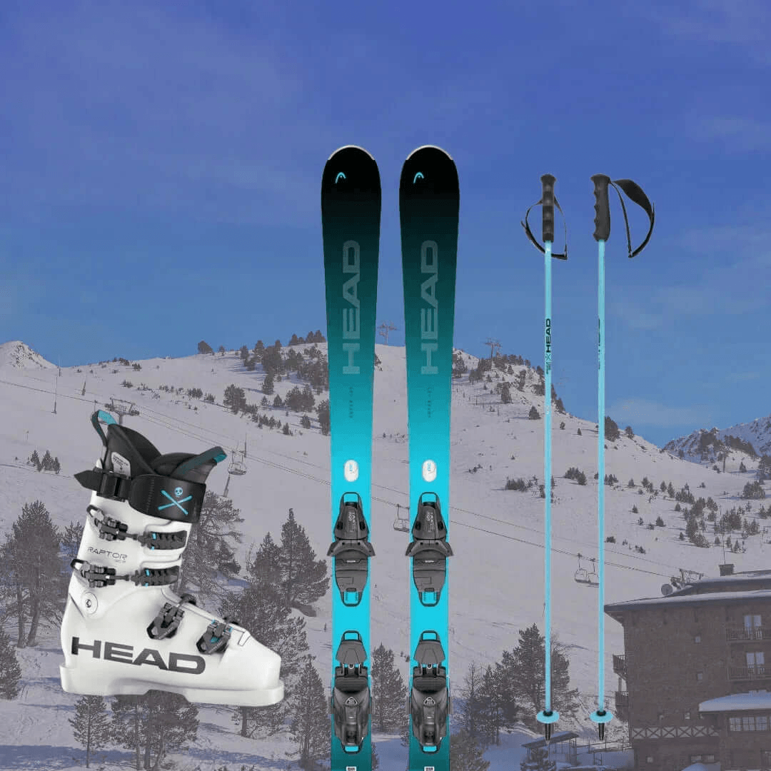 Alquiler Esquís Encamp - Funicamp Grandvalira - Esquí / Avanzado / Completo -CaranvaSports - temporada 2026