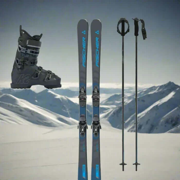 Alquiler esquís Bariloche 2025 - Esquí / Standar / Equipo Completo -CaranvaSports - temporada 2026