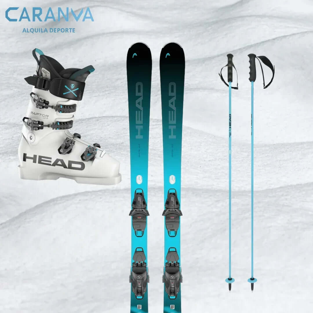 Alquiler Esquís Vall de Núria - Esquí / Adulto / Equipo Completo -CaranvaSports - temporada 2026