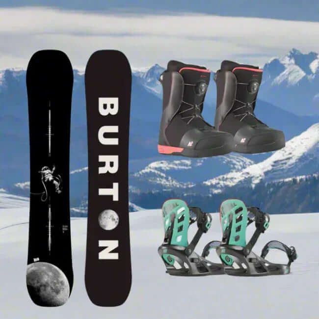 Alquiler esquís Bariloche 2025 - SnowBoard / Standar / Equipo Completo -CaranvaSports - temporada 2026