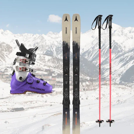 Alquiler Esquís Lenggries - Esquí / Bronce / Equipo Completo - Caranva