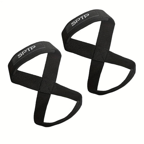 Sangles Gym Figure 8 — Poignets de Préhension Haltérophilie et Crossfit