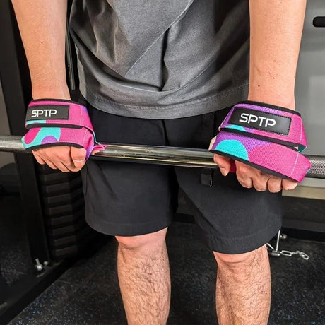 Sangles Gym Figure 8 — Poignets de Préhension Haltérophilie et Crossfit