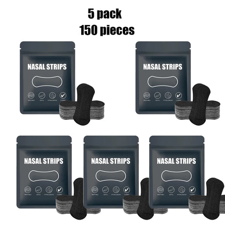 Tiras Nasales Deportivas — Antirroncidos y Respiración | Pack 30–150 uds