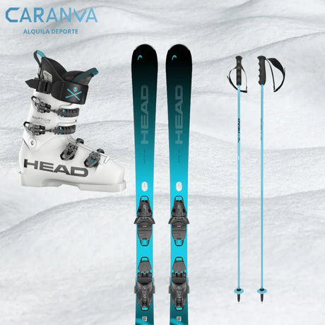 Alquiler Esquís Astún Huesca - Esquí / Avanzado / Equipo Completo - Caranva