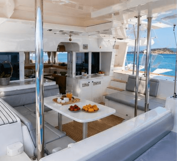 Location Catamaran Lluna — Lagoon 450 F Ibiza